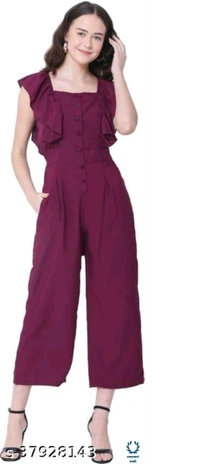 Classy Graceful Women Jumpsuits - L